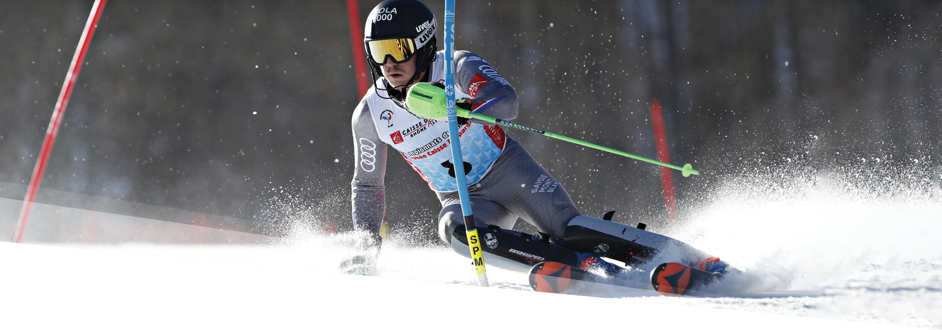 Théo Letitre skieur du Club des Sports Isola 2000