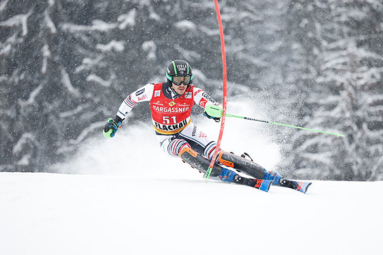 Théo Leltitre spécialiste en slalom