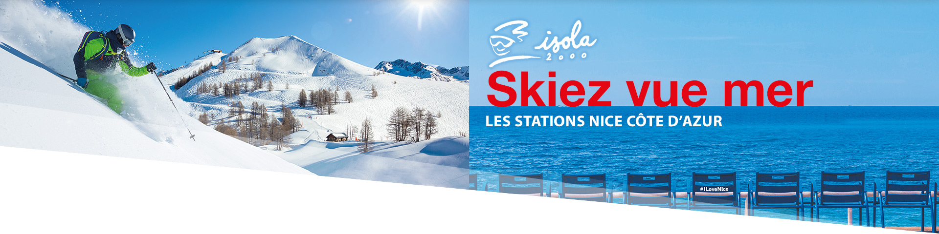 Skiez vue sur mer - Isola 2000